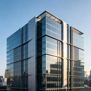 Edificio de Centro Comercial con Estructura de Acero Moderna, Prefabricado, Comercial, de Alta Resistencia, Modular, Galvanizado, Duradero, en Venta - Product Image 1