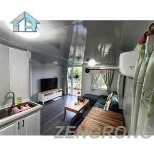 Chất lượng cao 20 ft Modular đúc sẵn mở rộng <span class=keywords><strong>container</strong></span> nhà thép Sandwich Panel thiết kế hiện đại 5 năm bảo hành nhanh chóng - Product Image 2