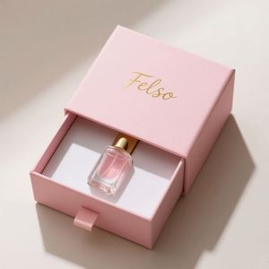 กล่องของขวัญน่ารักขนาดเล็กสำหรับบรรจุเครื่องประดับ/น้ำหอม แบบลิ้นชัก ใส่แหวน สร้อยคอ จี้ กล่องของขวัญแฟชั่น สั่งทำโลโก้ได้ - Product Image 2