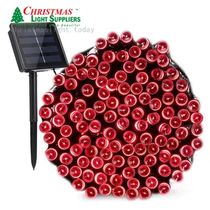 Multi Colors Solar String Lights 100 LEDs 8 Modes Solar Powered Waterproof Garlands String Lights For Garden Patio