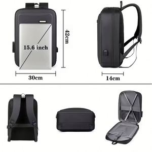 New Arrival Anti Theft Usb Business Anti-theft Waterproof Computer <b>Bags</b> Bagpack <b>for</b> <b>Men</b> Travel Back Pack <b>Laptop</b> Backpacks - Product Image 4