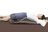 Multifunktionale Ganzkörper-Massagematte mit Zeitsteuerung für Nacken, Rücken und Beine Faltbare Massagematte mit Vibration und Wärme