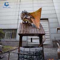 D-RT15 grand Dragon organisme marin taille réelle Animatronic modèle fournisseur Robot Dragon modèle