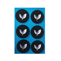 Plaque de nom personnalisée en plastique PC acrylique PMMA autocollante