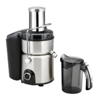 Hete Verkoop 1200W Roestvrijstalen Elektrische Juicer Afzuigmachine Multifunctionele 4-In-1 Fruitverwerkingsmachine