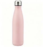 Botella de Agua Aislada al Vacío de Acero Inoxidable de Doble Pared, Termo para Cola, 304, 350ml, 500ml, 750ml, 1500ml, Impresión de Logotipo Personalizado, para Exteriores
