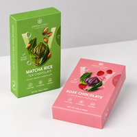 Individuell Bedruckte Umweltfreundliche Geschenkpapierboxen Starre Verpackungsboxen für Essbare Snacks und Schokolade