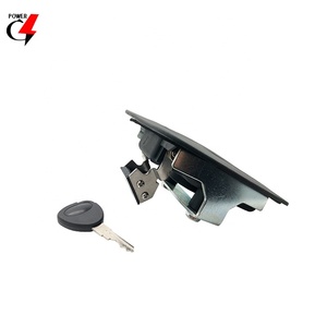 Chất lượng tốt Máy phát điện cửa tủ mái chèo xử lý khóa im lặng loại máy phát điện đặt tán nhựa khóa cửa - Product Image 6