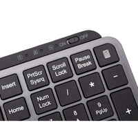 Ensemble clavier et souris sans fil double mode - Design ergonomique rechargeable