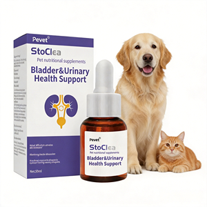 Solución <span class=keywords><strong>Natural</strong></span> Pevet para el Cuidado Urinario de Mascotas, Vitaminas y Minerales para Perros y Gatos, Apoyo para la Eliminación de Cálculos Renales y Vesicales, Suplemento de Hidratación - Product Image 1