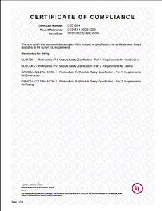 Panneau solaire monocristallin et polycristallin 5KW écologique fabriqué aux États-Unis pour usage résidentiel hors réseau, meilleure efficacité énergétique - Product Image 6