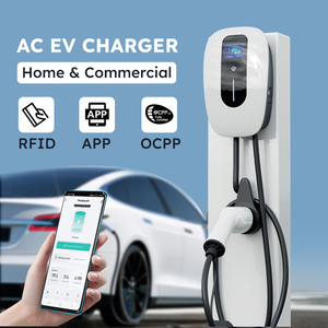 7kW 11Kw 22Kw tường di động EV Pin Xe ocpp AC điện Trạm Sạc wallbox nhà di động EV sạc 32A gbt - Product Image 1
