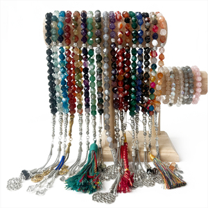 Prix bas haute qualité <span class=keywords><strong>egypte</strong></span> Tasbih prière 33 perles musulman islamique Tasbih accessoires - Product Image 6