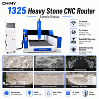 Machine de gravure sur pierre CNC 1325 robuste Shandong Chenmai, équipée d'un broche de 5,5 kW, 380 V pour la gravure sur pierre