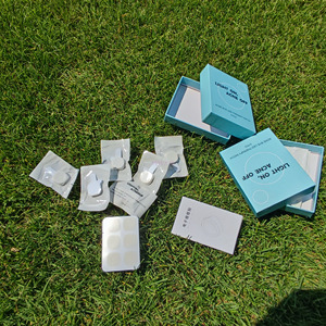 2025 có thể sạc lại thông minh LED mụn vá điện Bìa Sticker màu xanh đỏ ánh sáng tư nhân mini đa năng hóa chất gia dụng - Product Image 2