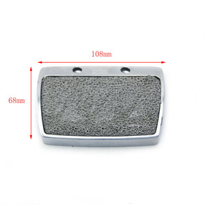Alfombrilla de Aluminio para Piso de Auto Auso-Racing, para Transmisión Manual y Automática, Antideslizante, para Honda Civic y Fit - Product Image 2