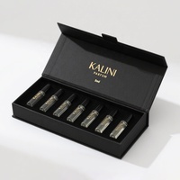 Flacon pulvérisateur en verre de luxe personnalisé et unique, 15 ml, vide, avec boîte, pour soins de la peau, perruques, mascara et diffuseur à bâtonnets