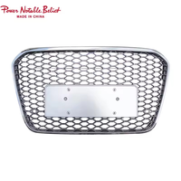 Grille de pare-chocs avant en nid d'abeille A6 S6 pour Audi A6 S6 C7 2012 2013 2014 2015