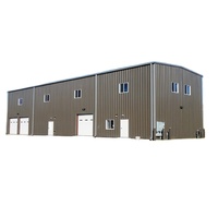 Bâtiments préfabriqués en structure légère en acier Qingdao SuperM, kits d'ateliers avec garantie de plus de 5 ans