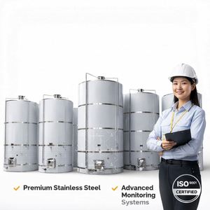 Ace Cheap Price Stainless Steel 100 Gallon 100L 200L Fermentation Tank for <b>Wine</b> Cider Olive Oil - Product Image 2