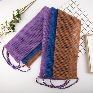 Hot Bán Dài Lưới Vành Đai Cơ Thể Scrubber Phong Cách Thời Trang Châu Phi <span class=keywords><strong>Net</strong></span> Tắm Miếng Bọt Biển Chất Liệu Nylon Đàn Hồi Dài Xử Lý Bao Gồm Da - Product Image 2