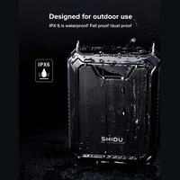 SHIDU 25W IPX5 Étanche UHF Portable Rechargeable Sans Fil Bluetooth PA Amplificateur Vocal Pour Enseignant