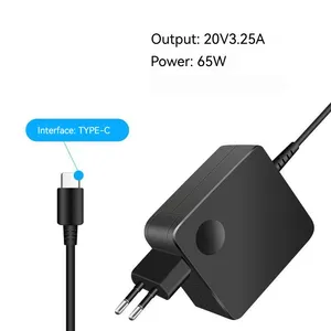อะแดปเตอร์ชาร์จแล็ปท็อป AC 20V 3.25A 65W TYPE-C สำหรับ <span class=keywords><strong>Asus</strong></span> <span class=keywords><strong>Zenbook</strong></span> <span class=keywords><strong>S13</strong></span> UX392FN UX392FA <span class=keywords><strong>UM5302</strong></span> UP5302 UX5304VA UX5304 - Product Image 5