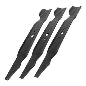 Cuchillas para cortacésped 742-0610 942-0610A A18045-3, piezas de repuesto para cortacésped, cuchillas de corte de acero negro - Product Image 2