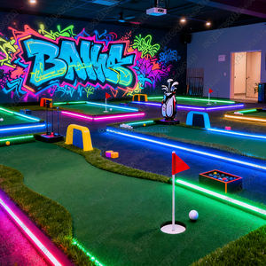 Attrezzatura per Parco Giochi Interno con Proiezione Interattiva, Murale Fluorescente e Mini Golf Luminoso a LED - Product Image 3