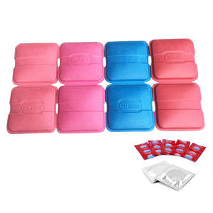 Özel baskı renkli prezervatif kutusu hediye kutusu ambalaj toptan hediye ambalaj kutusu taşınabilir küçük boyutlu hamuru kağıt özelleştirilmiş - Product Image 2