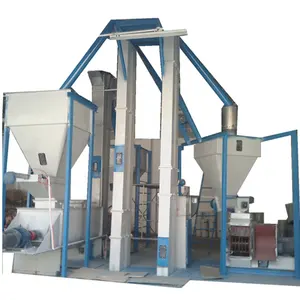 Complete small animal feed pellet production line / feed pellet machine for animal