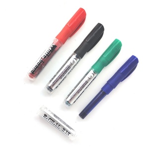 Marcadores de Pizarra Blanca de Borrado en Seco, Coloridos y Recargables, de Plástico con Tinta Roja y Negra para Uso Escolar, Venta al Por Mayor de Fábrica - Product Image 4