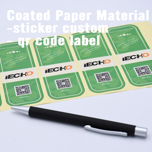 Farbwechselnde Wasserfeste Individuelle Seriennummer-Etiketten Barcode QR-<span class=keywords><strong>Code</strong></span> Klebeetiketten Beschichtetes Papier für Personalisierung - Product Image 5