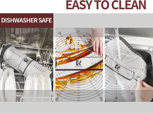 Thảm Làm Bánh Bằng <span class=keywords><strong>Silicon</strong></span> Không Dính Cho Nhà Bếp, Thảm Cán Bột Hướng Dẫn Đo Chính Xác 40X50Cm, Thảm Nhào Bột - Product Image 6