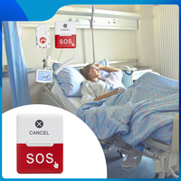 Système d'appel pour lit d'hôpital, bouton d'appel, buzzer, équipement de service sans fil, toilettes, boutons à cordon étanches
