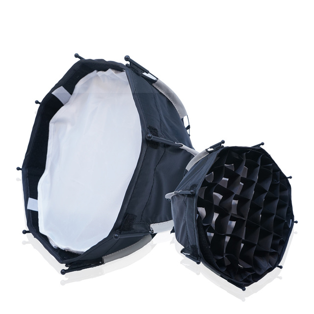 Customize Mini 29cm Studio Silver Wide Angle Beauty Dish Honeycomb Grid Bowens Mount Octagon Softbox