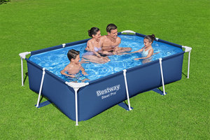 Bestway 56403 piscina material de PVC diversión familiar extraíble al aire libre portátil rectangular piscina - Product Image 3