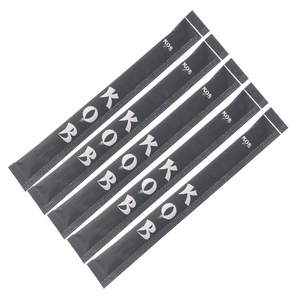 Korean Japanese Sushi Onetime Use <strong>Chopstick</strong> <strong>Disposable</strong> <strong>Bamboo</strong> Dark Paper Band Custom <strong>Chopsticks</strong> End Tips - Product Image 6