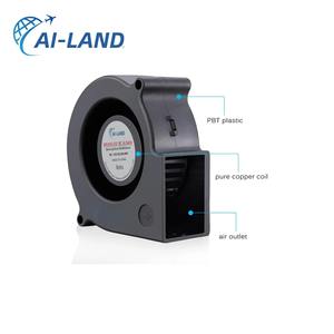 Mini récupération de chaleur 7530 75x75x30mm haute vitesse 75mm 5v ventilateurs Dc 12v 24v ventilateur de refroidissement de siège de voiture - Product Image 6