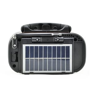Radio Golon Rx-BT628S Oem de Bolsillo, Portátil, Mini, Antigua, Retro, de Madera, con Panel Solar, Transistor, USB, AM, FM, SW - Product Image 4