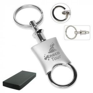ที่กำหนดเอง Raha โลหะดึงออกจากกันพวงกุญแจ - Product Image 1