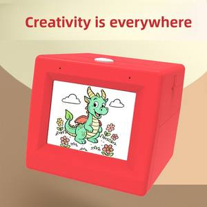 <span class=keywords><strong>Mini</strong></span> <span class=keywords><strong>Impresora</strong></span> de Códigos de Barras Inteligente con IA para Estudiantes y Niños, USB, Batería de 1200 mAh, 200 DPI, Papel de 57x25 mm, Interacción por Voz, Diseño Creativo - Product Image 4