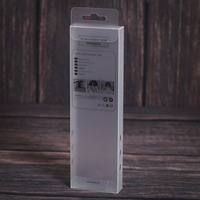 Boîte d'emballage en plastique PVC en gros, boîte pliante en PP givrée, produits en plastique transparent PET personnalisés
