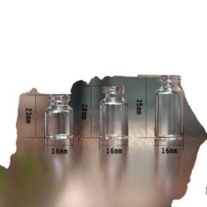 1ml 2ml 3ml <b>Mini</b> Clear Wishing Message Glass <b>Bottles</b> Vials With Cork - Product Image 2