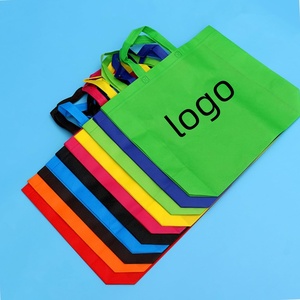 Sacs en tissu non tissé écologiques réutilisables avec logo imprimé personnalisé - Product Image 2