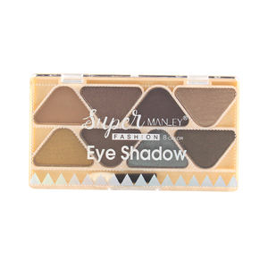 จานสีอายแชโดว์ 8 สีสามเหลี่ยมผิดปกติเคลือบมุกเนื้อเนื้อเนื้อเนื้อเนื้อเนื้อเนื้อราถูกจานสีอายแชโดว์ - Product Image 6