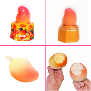 Crème glacée aux fruits <span class=keywords><strong>ananas</strong></span>, litchi, orange, mangue, emballage en boîte 3D, tendance virale sur les réseaux sociaux, vente chaude, dessert pour boutique, café, vente au détail - Product Image 4