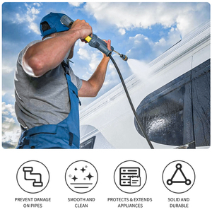 Filterwell Portable RV lavage de voiture <span class=keywords><strong>adoucisseur</strong></span> <span class=keywords><strong>d</strong></span>'<span class=keywords><strong>eau</strong></span> essentiel tuyau <span class=keywords><strong>d</strong></span>'arrosage connexion rapide lavage à haute pression - Product Image 5