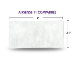 Filtro AirCPAP monouso S11 compatibile con la macchina Resmed Airsense serie 11 bianco - Product Image 2
