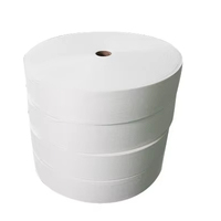 Tissu non tissé Spunlace pour lingettes humides et lingettes pour bébés, largeur 12-220 cm, 35-80 g/m², respirant, écologique, matière viscose/polyester